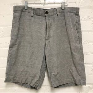 Banana Republic 33W Soft Gray Cloth Shorts
